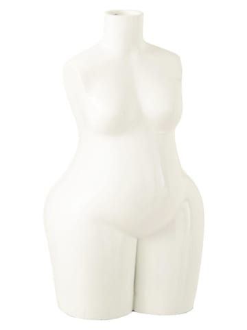 J Line Vase in Weiß - (B)25,5 x (H)47 x (T)19,5 cm