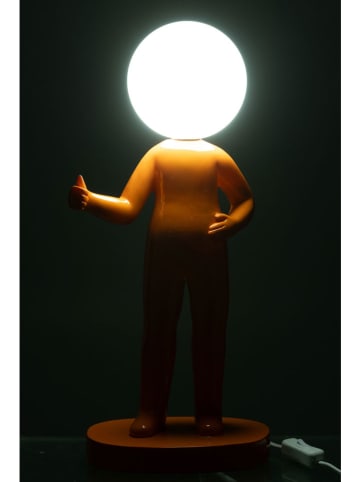 J Line Tischleuchte in Orange/ Weiß - (H)44,5 cm