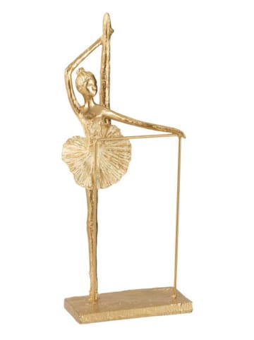 J Line Dekoracja w kolorze złotym - 17 x 38 x 9 cm