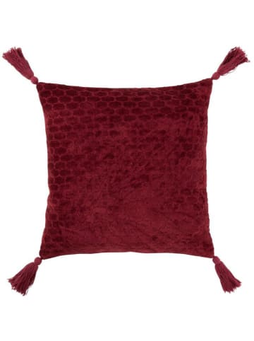 J Line Dekokissen in Rot - (L)45 x (B)45 cm