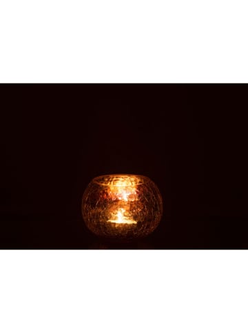 J Line Windlicht in Silber - (H)12,5 x Ø 15 cm