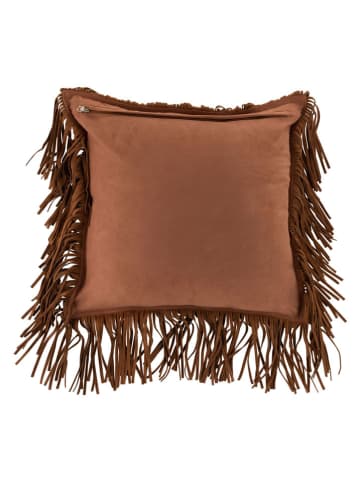 J Line Kissen in Hellbraun - (L)42 x (B)41 cm