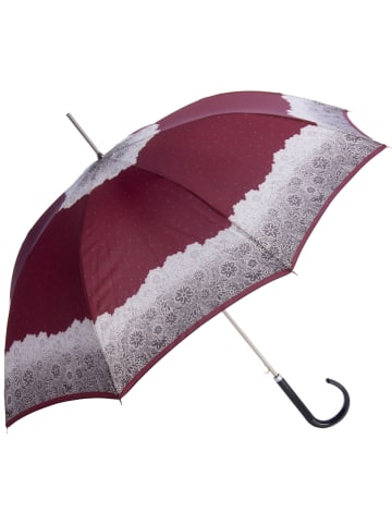 Knirps Parasol "Carbonsteel Lang AC" w kolorze ciemnoczerwono-szarym