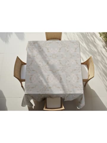 Colourful Cotton Tischdecke in Grau