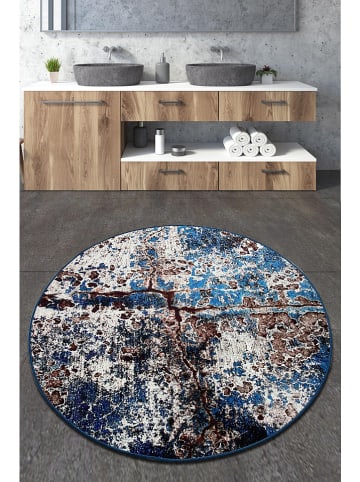 Colourful Cotton Badvorleger in Dunkelblau