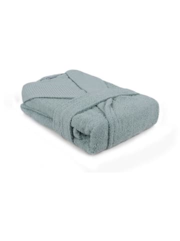 Colourful Cotton Bademantel "Cappa" in Mint