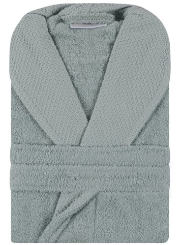 Colourful Cotton Bademantel "Cappa" in Mint