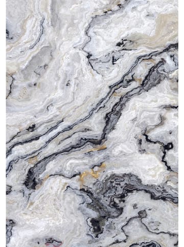 Colourful Cotton Dywaniki łazienkowe (2 szt.) w kolorze złoto-biało-czarnym