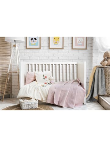 Colourful Cotton 4tlg. Baby-Bettwäscheset in Rosa