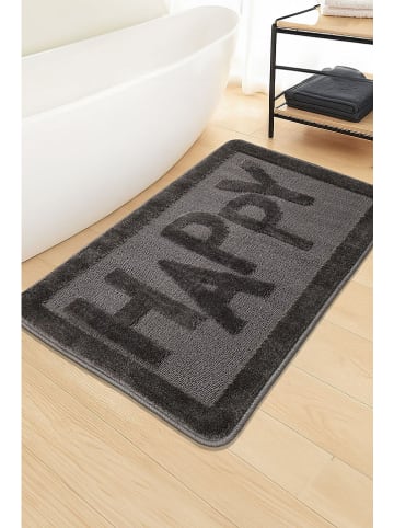 Colourful Cotton Badmat antraciet