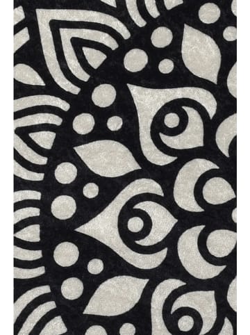 Colourful Cotton Badvorleger "Kozzy" in Creme/ Schwarz