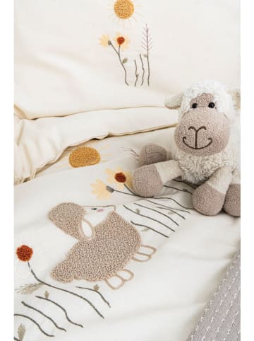 Colourful Cotton 4tlg. Baby-Bettwäscheset in Beige