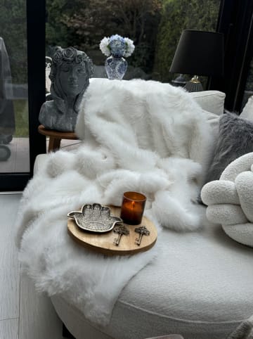 Colourful Cotton Plaid in Weiß