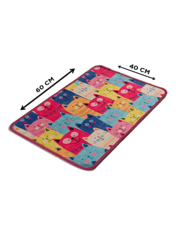 Colourful Cotton Badmat meerkleurig