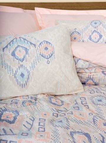Colourful Cotton Renforcé-Bettwäsche-Set "Mosola" in Rosa/ Blau
