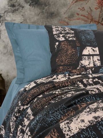 Colourful Cotton Renforcé beddengoedset "Senso" petrol