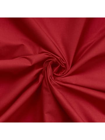 Colourful Cotton Renforcè-Spannbettlaken in Bordeaux