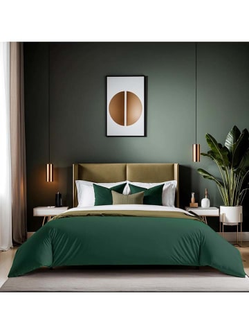 MIX&MATCH Poszwa renforcè w kolorze ciemnozielonym na kołdrę