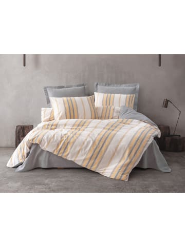 Colorful Cotton Beddengoedset "Tribus" crème/geel