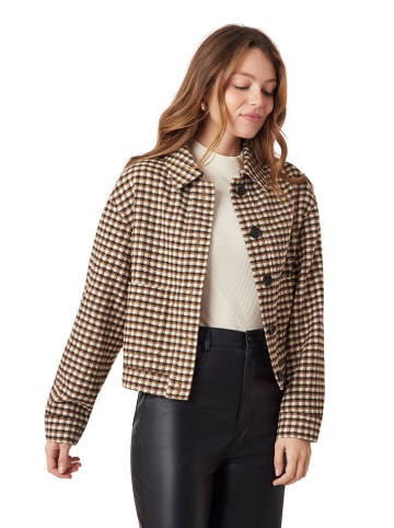 Scotch & Soda Kurtka przejściowa w kolorze brązowo-kremowym