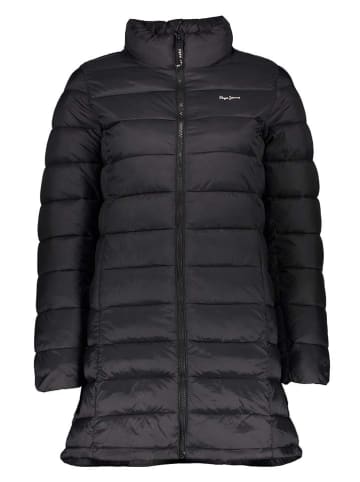 Pepe Jeans Doorgestikte mantel zwart