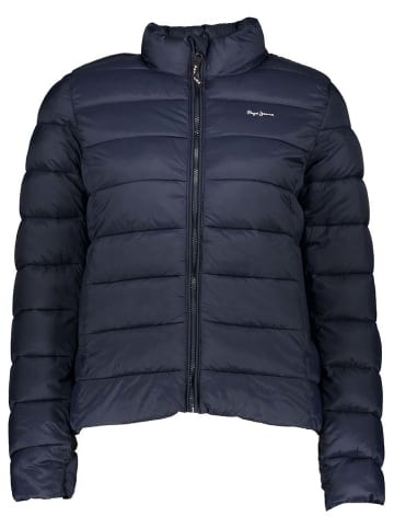 Pepe Jeans Doorgestikte jas donkerblauw