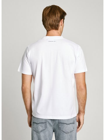 Pepe Jeans Koszulka "Daxton" w kolorze białym