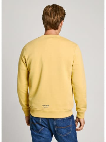 Pepe Jeans Sweatshirt "Damian" geel