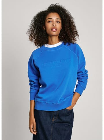 Pepe Jeans Sweatshirt "Lindy" blauw