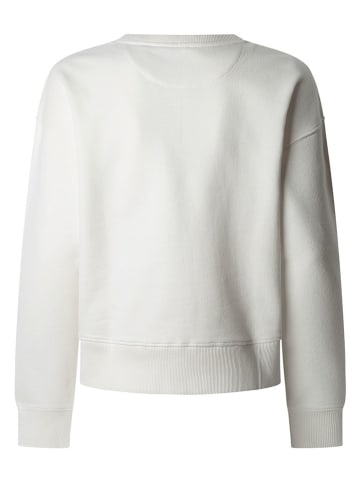 Pepe Jeans Sweatshirt "Regan" in Weiß