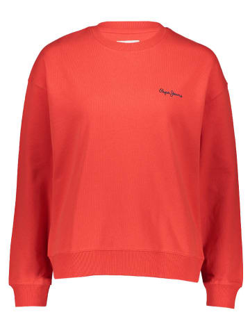Pepe Jeans Sweatshirt in Rot