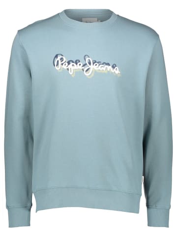 Pepe Jeans Sweatshirt in Hellblau