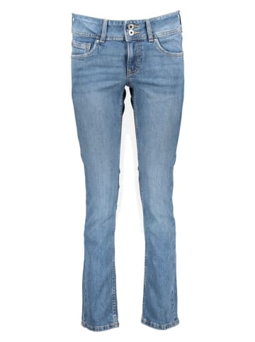 Pepe Jeans Spijkerbroek "Venus" - slim fit - lichtblauw