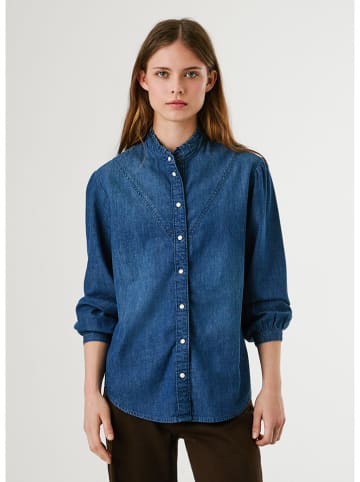 Pepe Jeans Jeansbluse in Blau