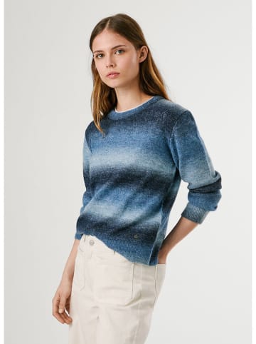 Pepe Jeans Pullover "Colombe" in Dunkelblau/ Hellblau