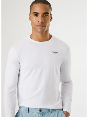 Pepe Jeans Longsleeve in Weiß