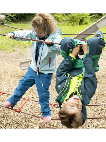 Peek U Kurtka funkcyjna 3w1 "Celeste" w kolorze błękitno-granatowym