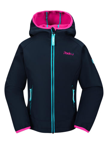 Peek U Softshelljacke "Savana" in Dunkelblau