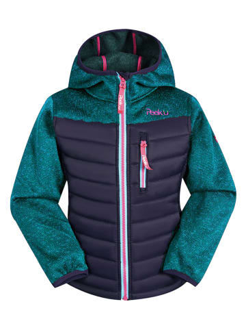 Peek U Hybride jas "Apple" blauw/donkerblauw