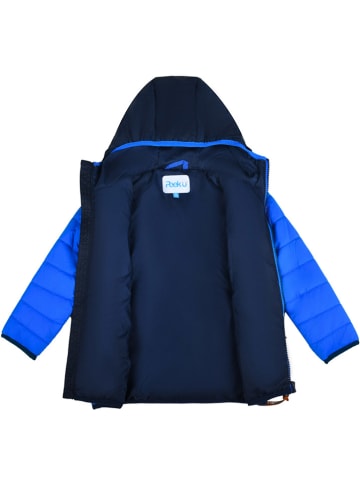 Peek U Ganzjahres-Steppjacke "Baz" in Blau/ Hellbraun