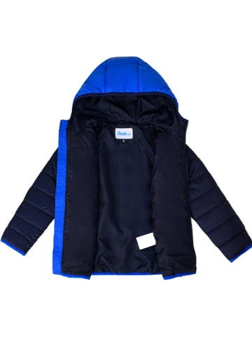 Peek U All-season doorgestikte jas "Baz" donkerblauw
