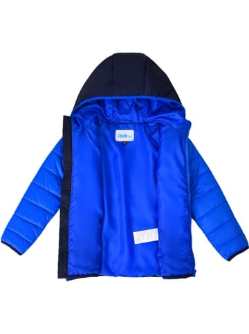 Peek U All-season doorgestikte jas "Baz" blauw