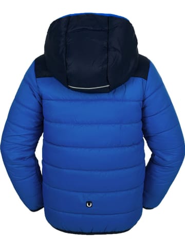 Peek U All-season doorgestikte jas "Baz" blauw