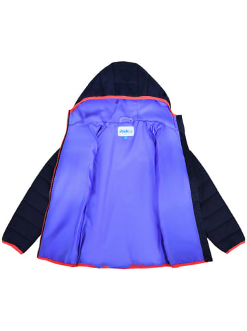 Peek U Doorgestikte jas "Cordelia" paars/donkerblauw