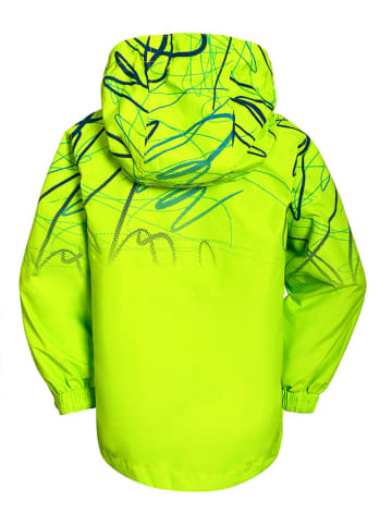 Peek U Regenjacke "Lev" in Neongrün
