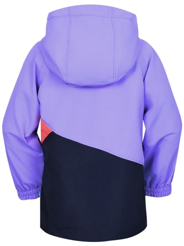 Peek U Regenjas "Hazel" paars/donkerblauw