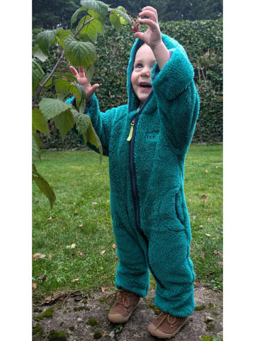 Peek U Fleece-Overall "Roscoe" in Grün