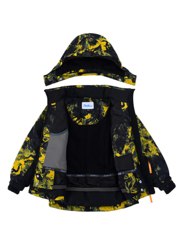 Peek U Ski-/snowboardjas "Ewen" geel/zwart