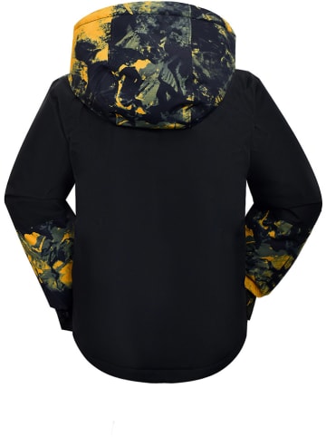 Peek U Winterjacke "Finlo" in Schwarz/ Gelb