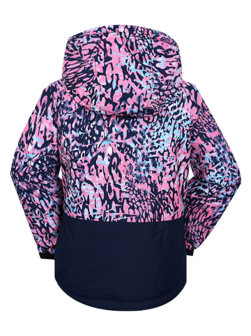 Peek U Ski-/snowboardjas "Electra" roze/lichtblauw